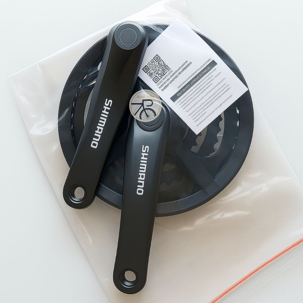 Crank Shimano/Piringan Tengah 3 speed MTB