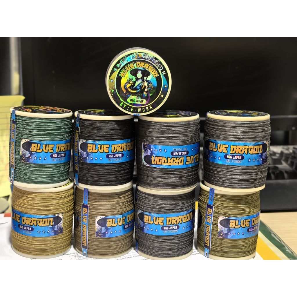 gelasan molor N66 JAPAN gread AAA Blue Dragon, By E-WORK (2.000 yard)