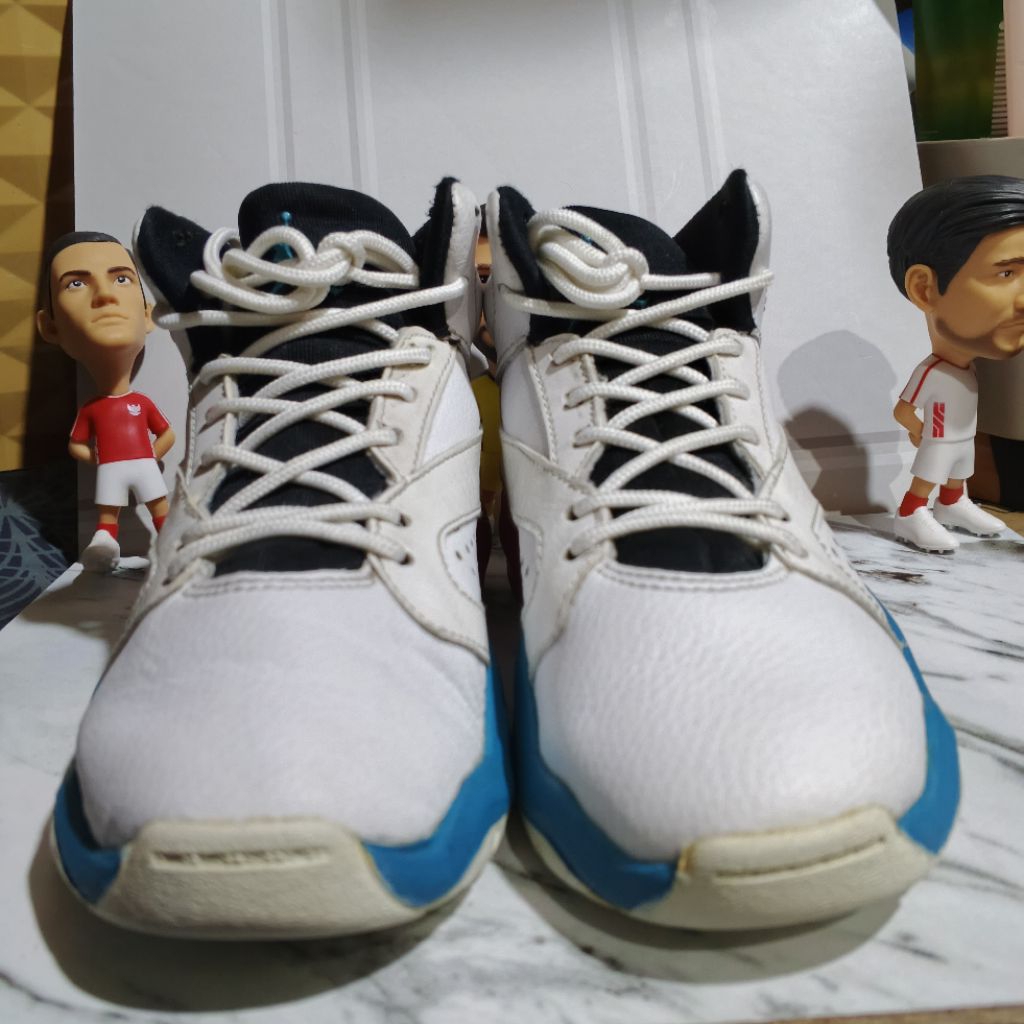 NIKE AIR JORDAN LIFT OFF WHITE GREEN PINK ANAK PRELOVED