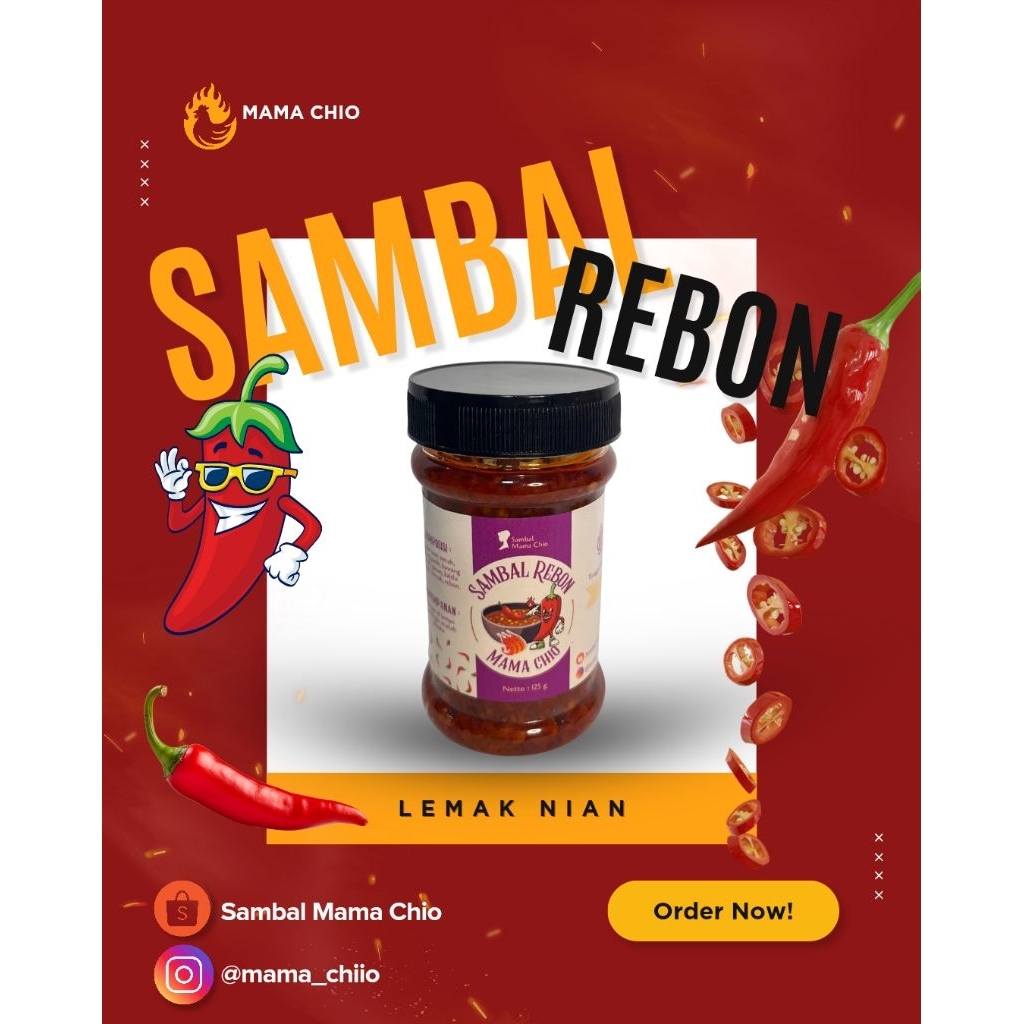 

Sambal Rebon Mama Chio