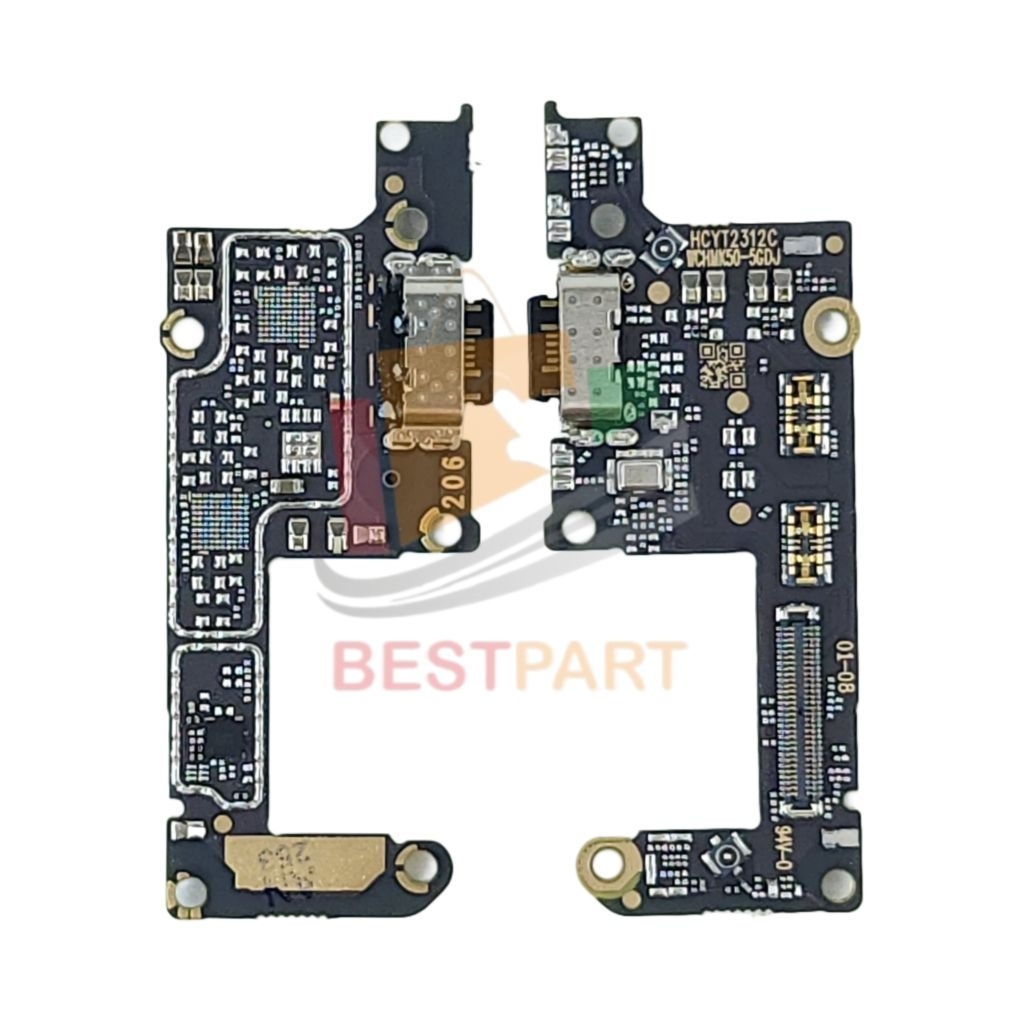 FLEXIBLE KONEKTOR CHARGER / PAPAN CON CAS For XIAOMI POCO F4 GT