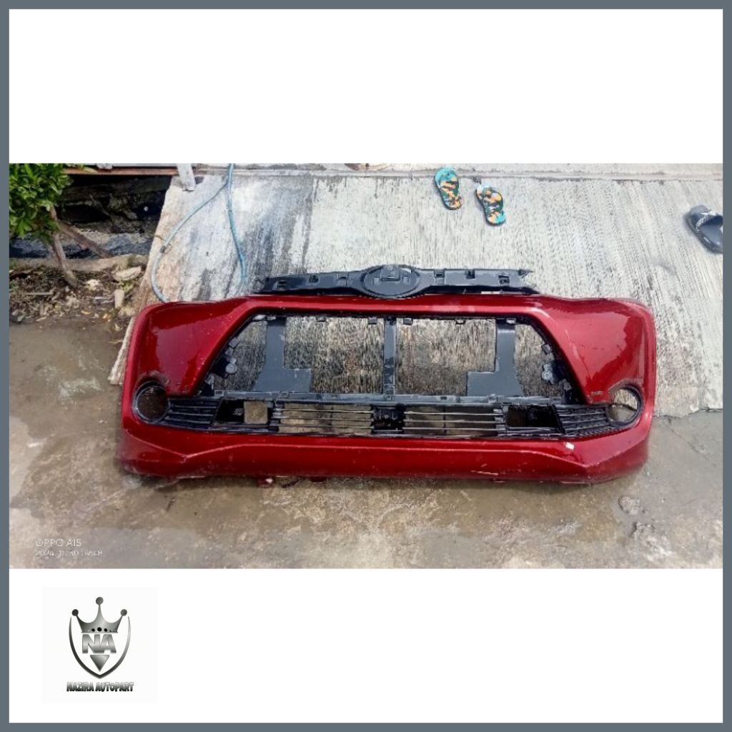 bemper depan avanza veloz 2016 original copotan