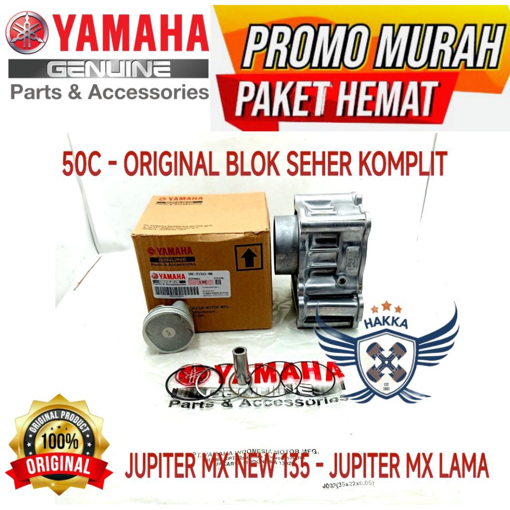 50C ORIGNAL BLOK SEHER YAMAHA JUPITER MX 135 NEW, BLOK SEHER YAMAHA JUPITER MX LAMA, BLOK SEHER JUPI