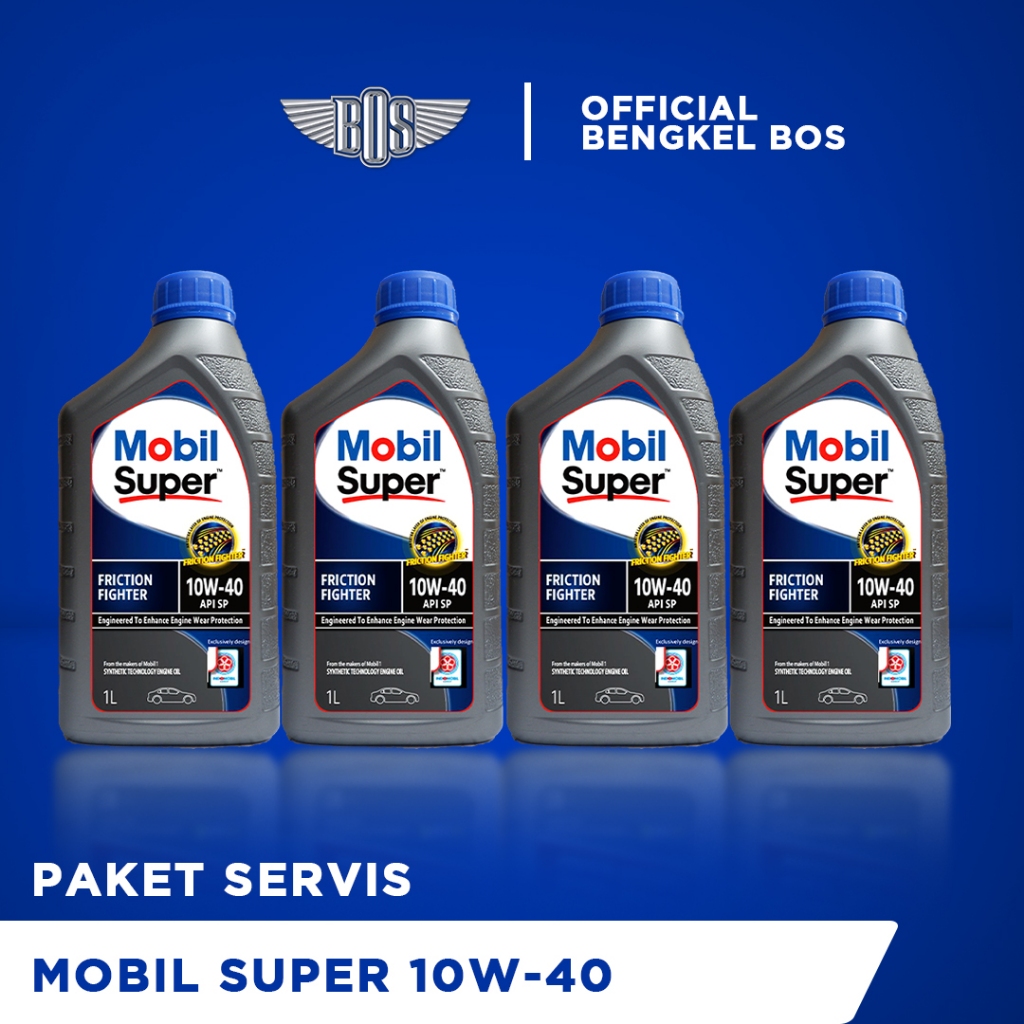 Paket Ganti Oli Mobil Super 10W-40