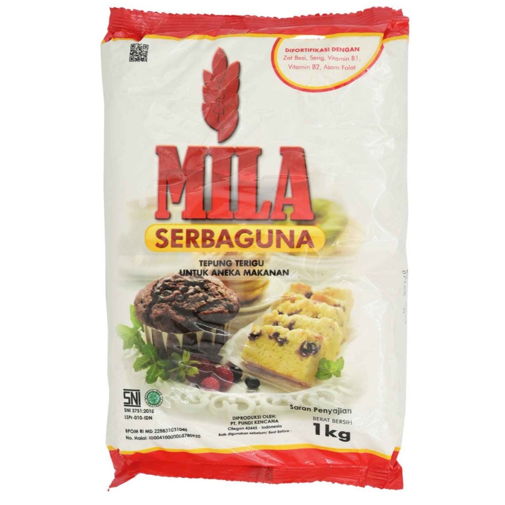 

Mila Tepung Serbaguna 1 Kg / Tepung Mila