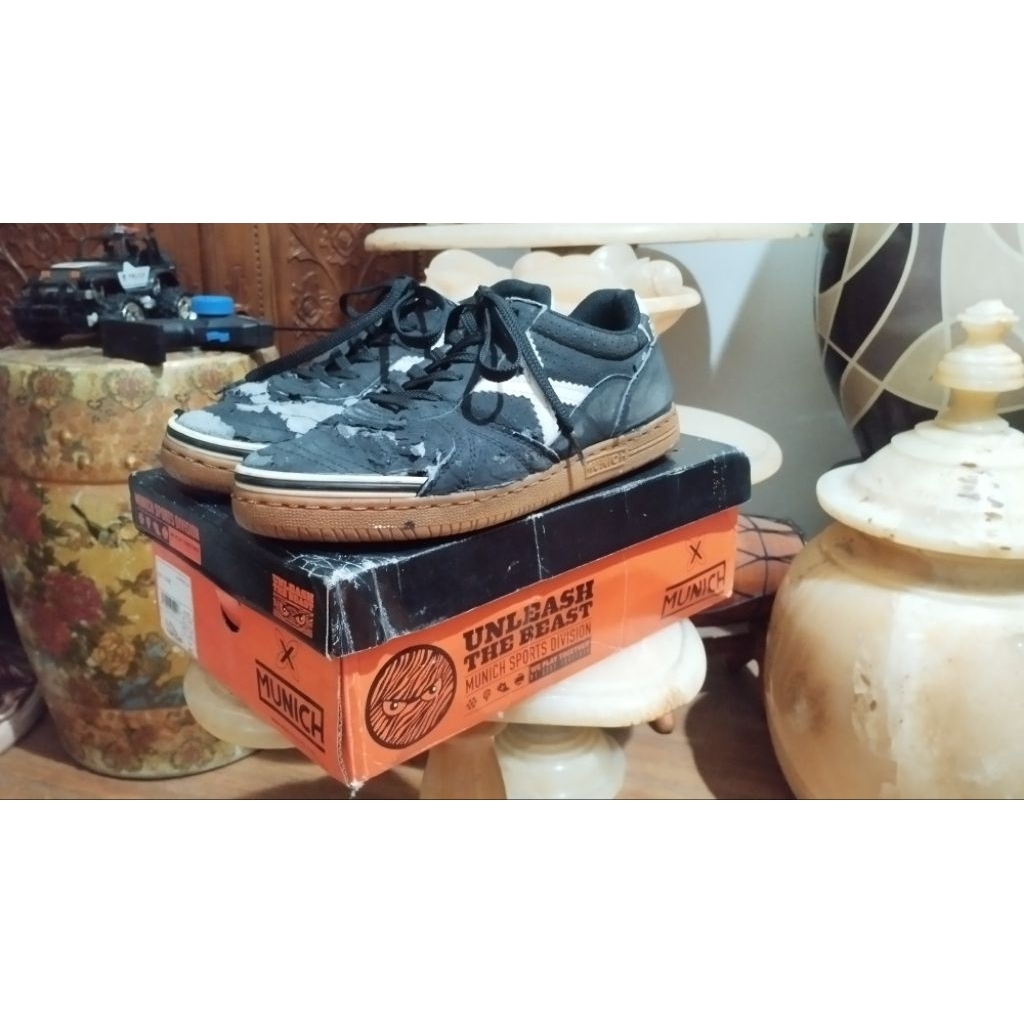 Sepatu Futsal X-Munich G3 Profit Black/White Gum