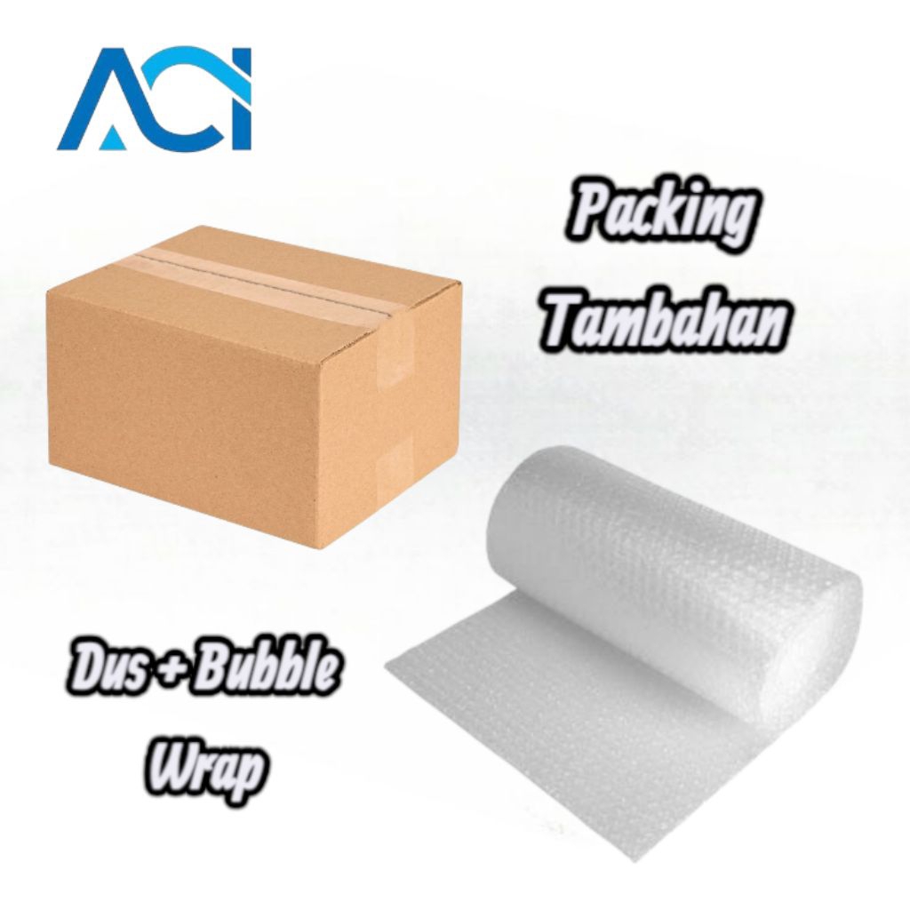

EXTRA PACKING TAMBAHAN DUS + BUBBLE WRAP
