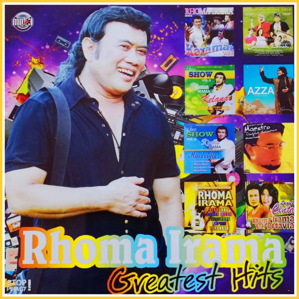Kaset MP3 Lagu Dangdut Rhoma Irama - Ridho Rhoma Album Pilihan Terpopuler