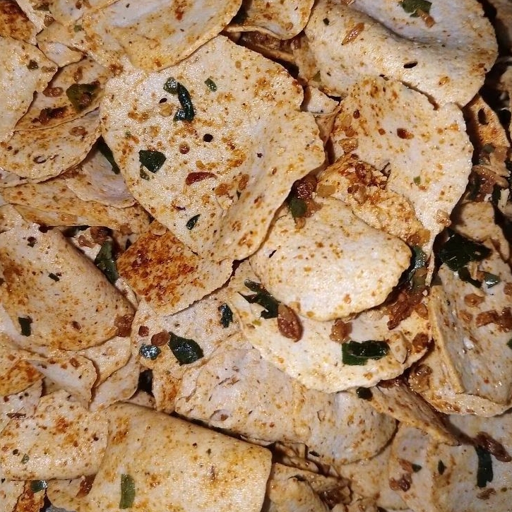 

Basereng Pedas Ayam Dan sapi/Basreng Pedas/Cemilan Basreng