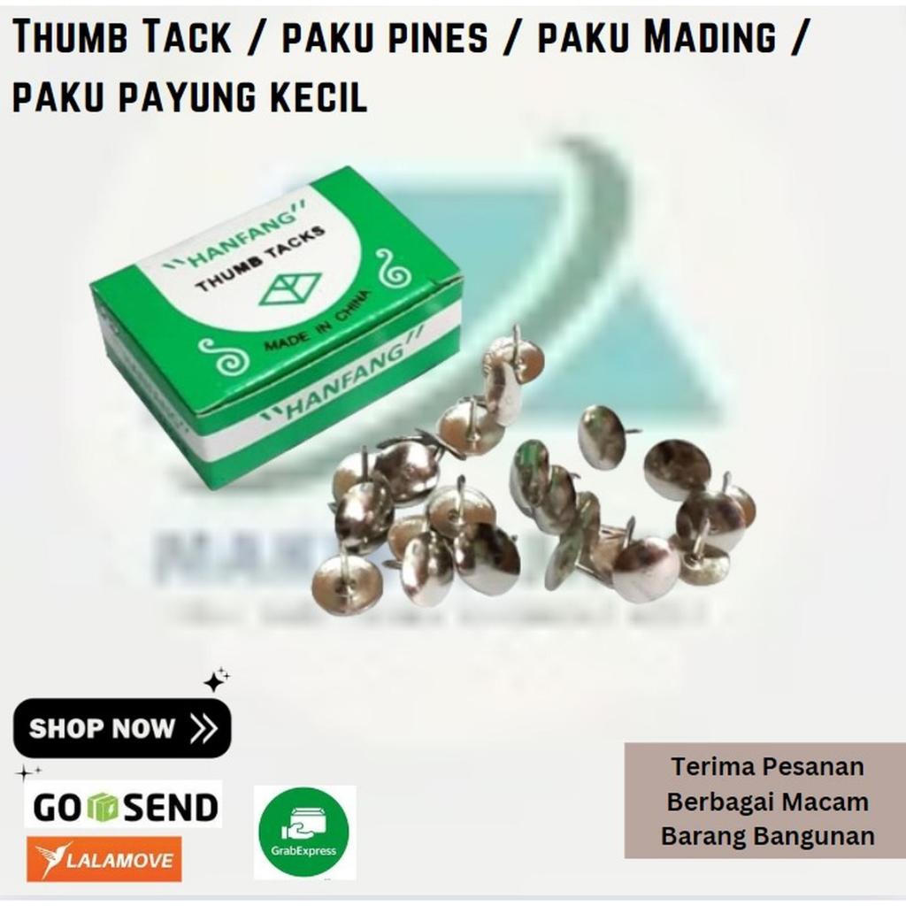 Thumb Tack / paku pines / paku Mading / paku payung kecil