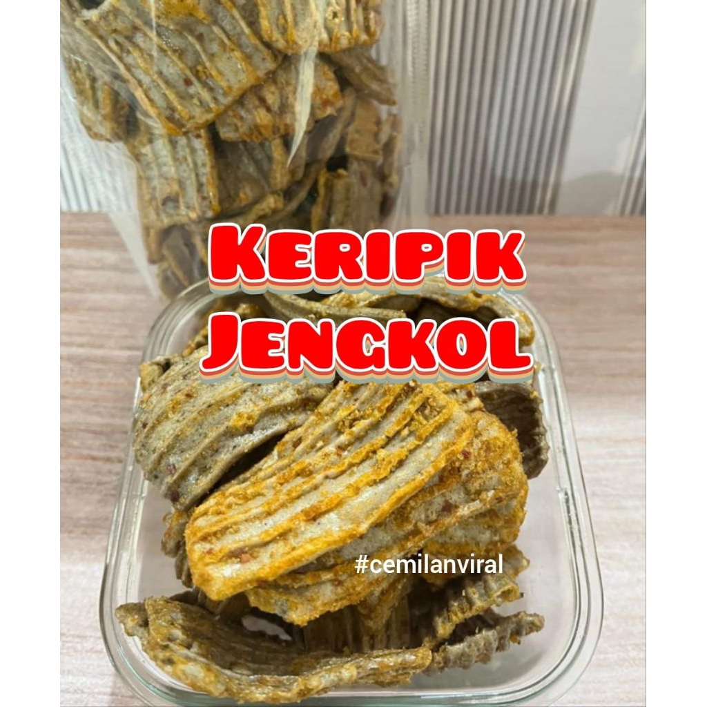 

Cemilan Viral Keripik Jengkol Crispy Snack Camilan Food Kripik Makanan Krispi Renyah