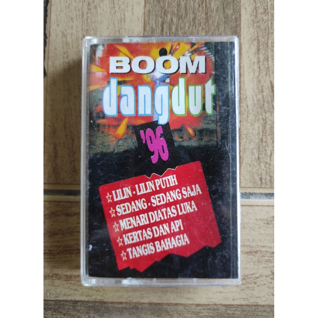kaset pita BOOM dangdut 96