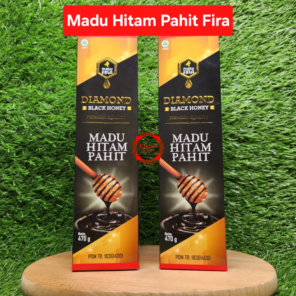 

Madu Fira Diamond Black Honey | Madu Hitam Pahit Fira | Premim Quality | 470 Gr