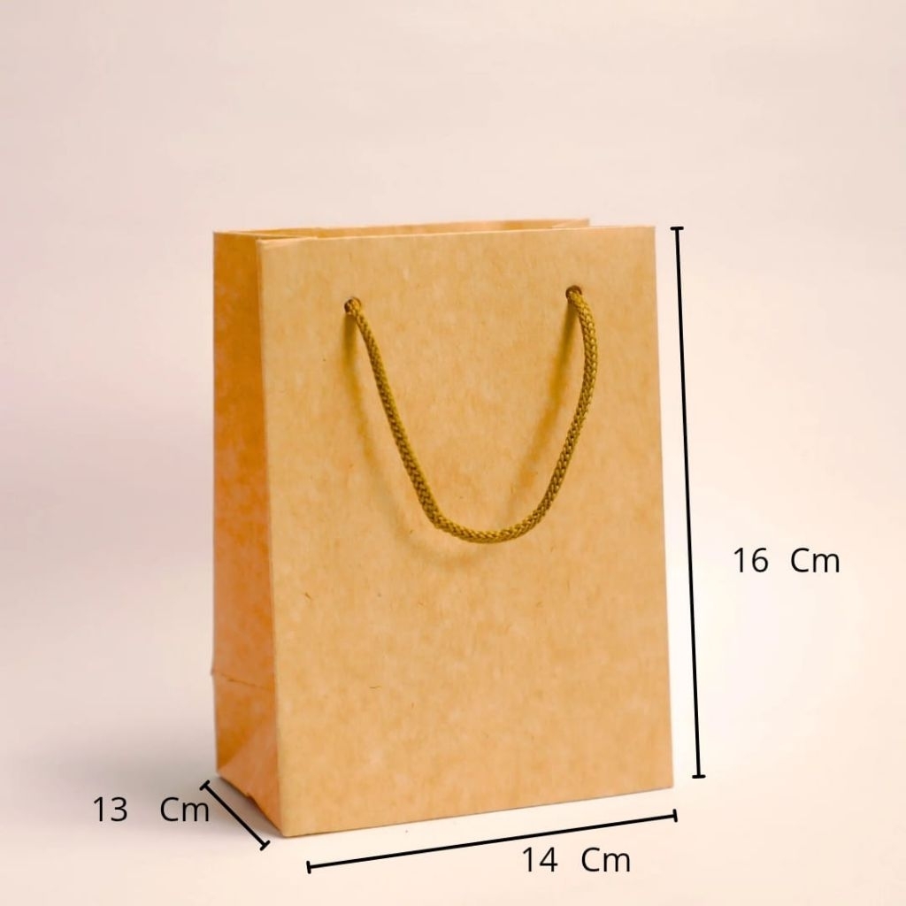 

paperbag/16*14*13/Tas hajatan/sovenir/12 PCS/Donat