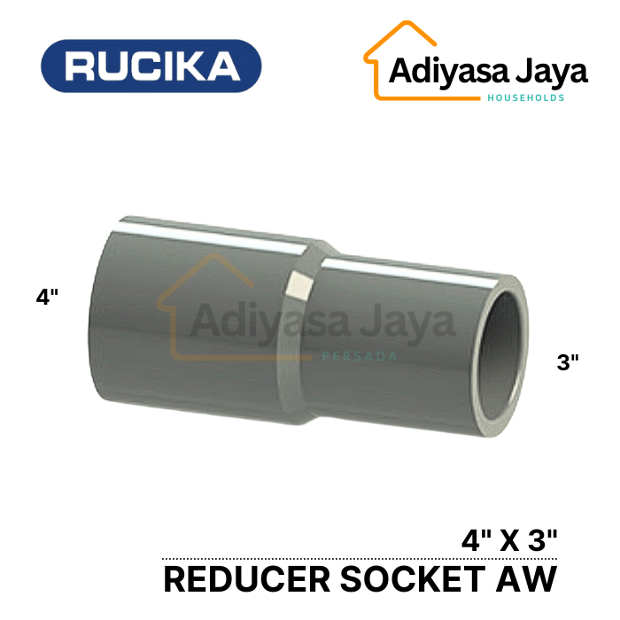Reducer Socket AW 4 X 3 (RUCIKA) / R Sock