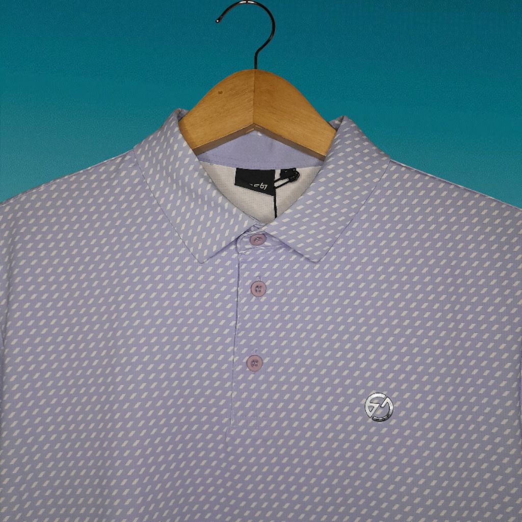 SGF 67 SUPERIOR GOLF Dri fit Pria, Atasan Olahraga Pria