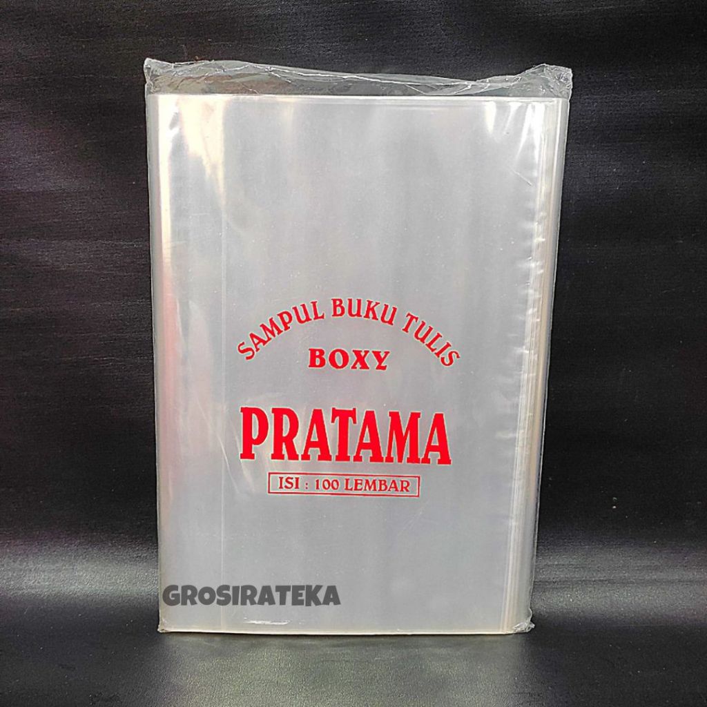 

SAMPUL BUKU, SAMPUL BUKU PLASTIK PRATAMA BOXY 04 ISI 100 LEMBAR
