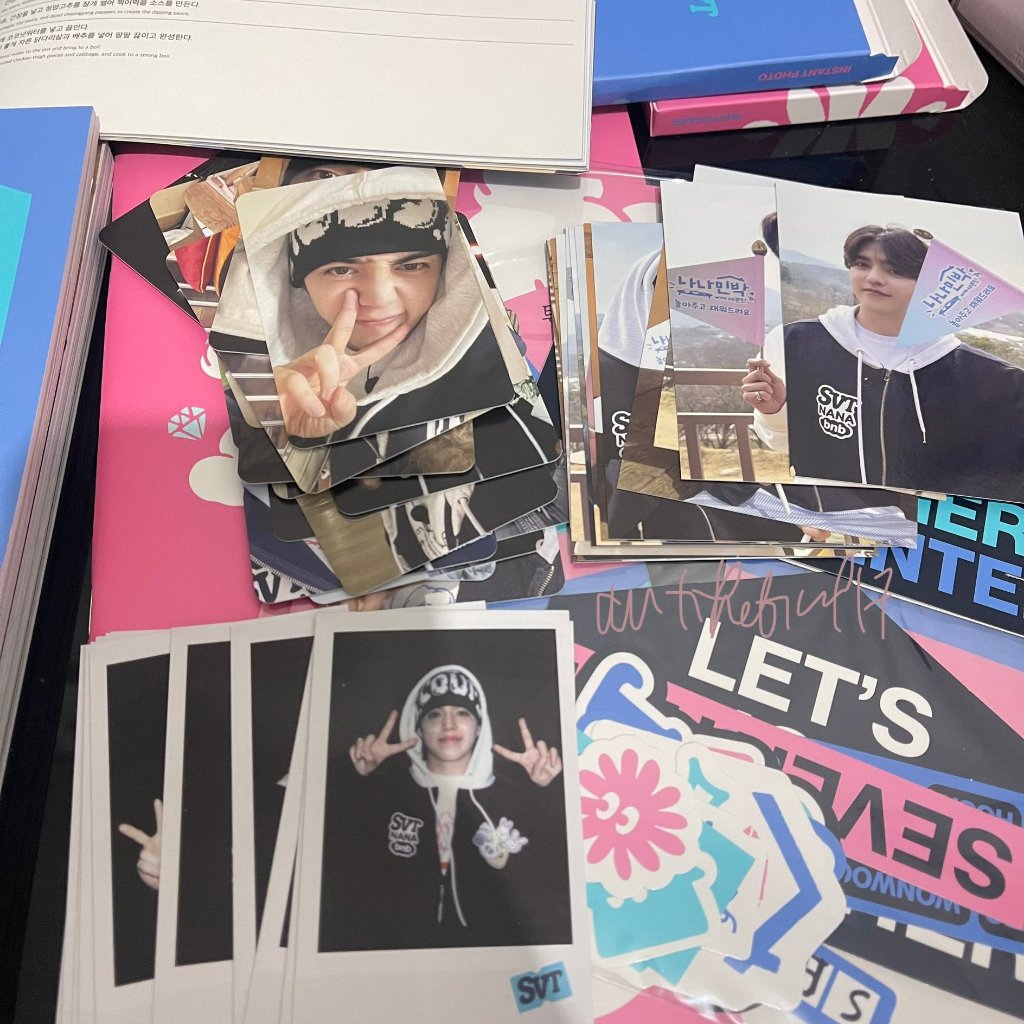 Seventeen Nana BnB Minbak Set Scoups Joshua Jun Hoshi Wonwoo Woozi DK Mingyu The8 Seungkwan Vernon D