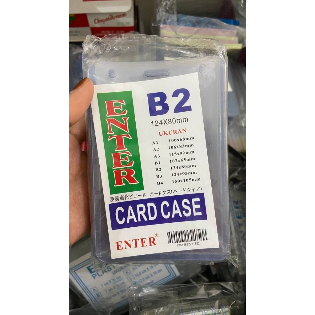 

ENTER MIKA B2 (124X80) / Card Case / Mika Kartu / per 5 pcs