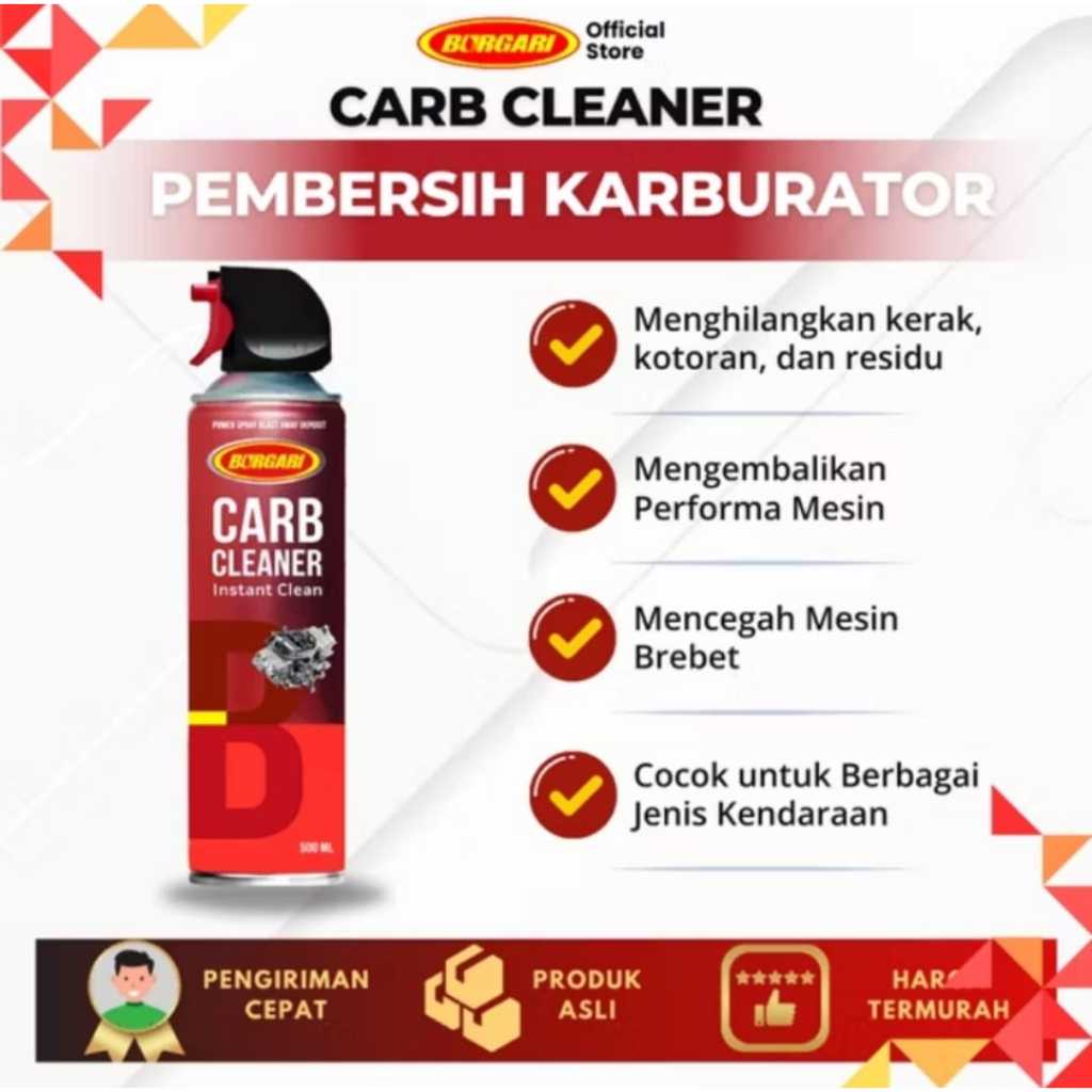 BURGARI Carb Cleaner [500ml] Original