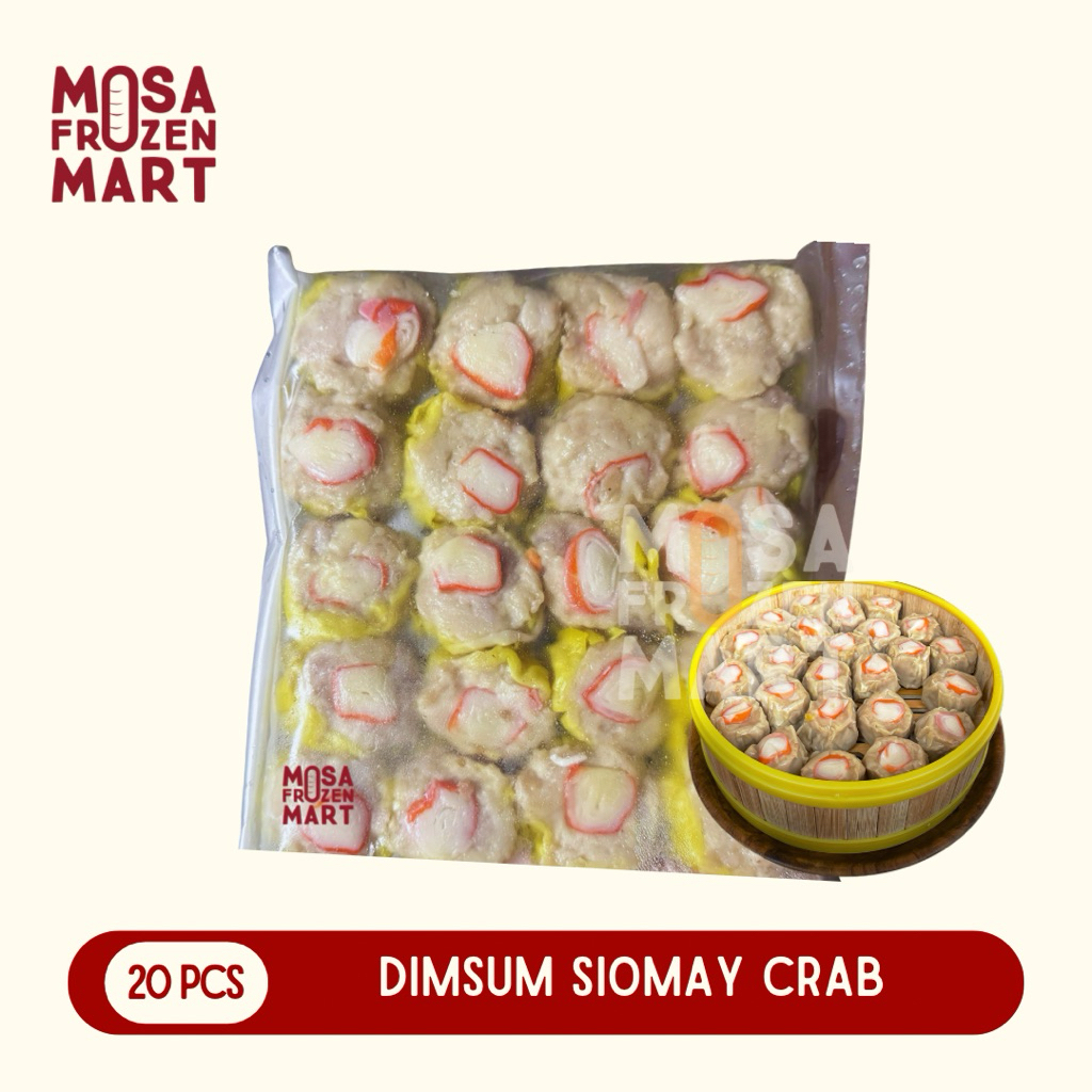 

Dimsum Siomay Crab Pack Kecil Isi 15 Pcs