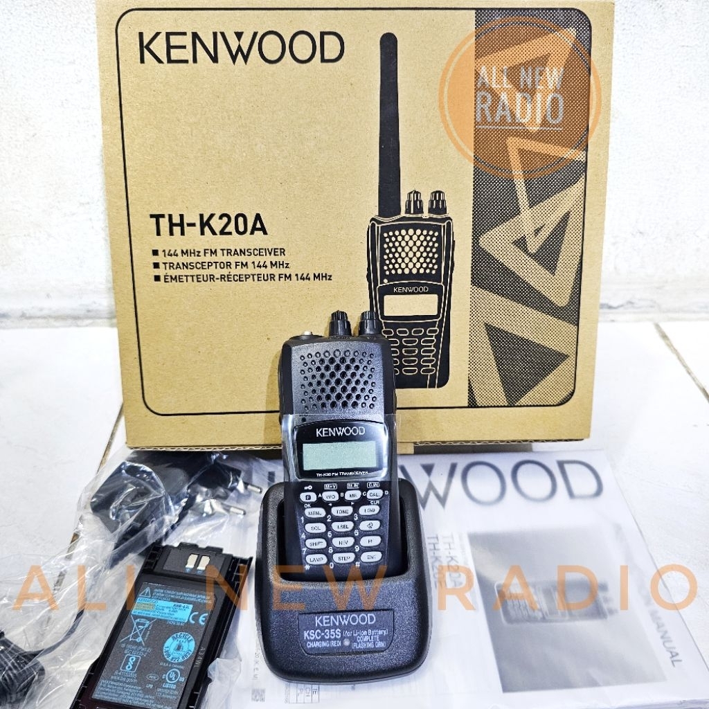 HT KENWOOD TH K20A VHF / HANDY TALKY KENWOOD TH-K20A TH K20 VHF