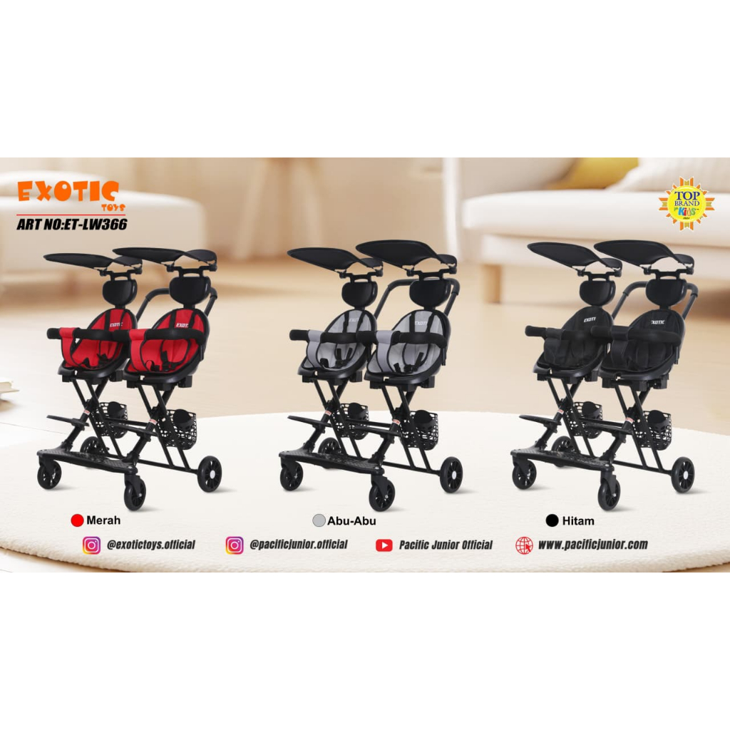 STROLLER EXOTIC LW-366