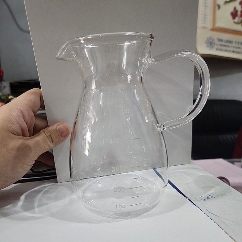 Gelas Jar Kaca Lisse 500ml Gelas Takar Kaca