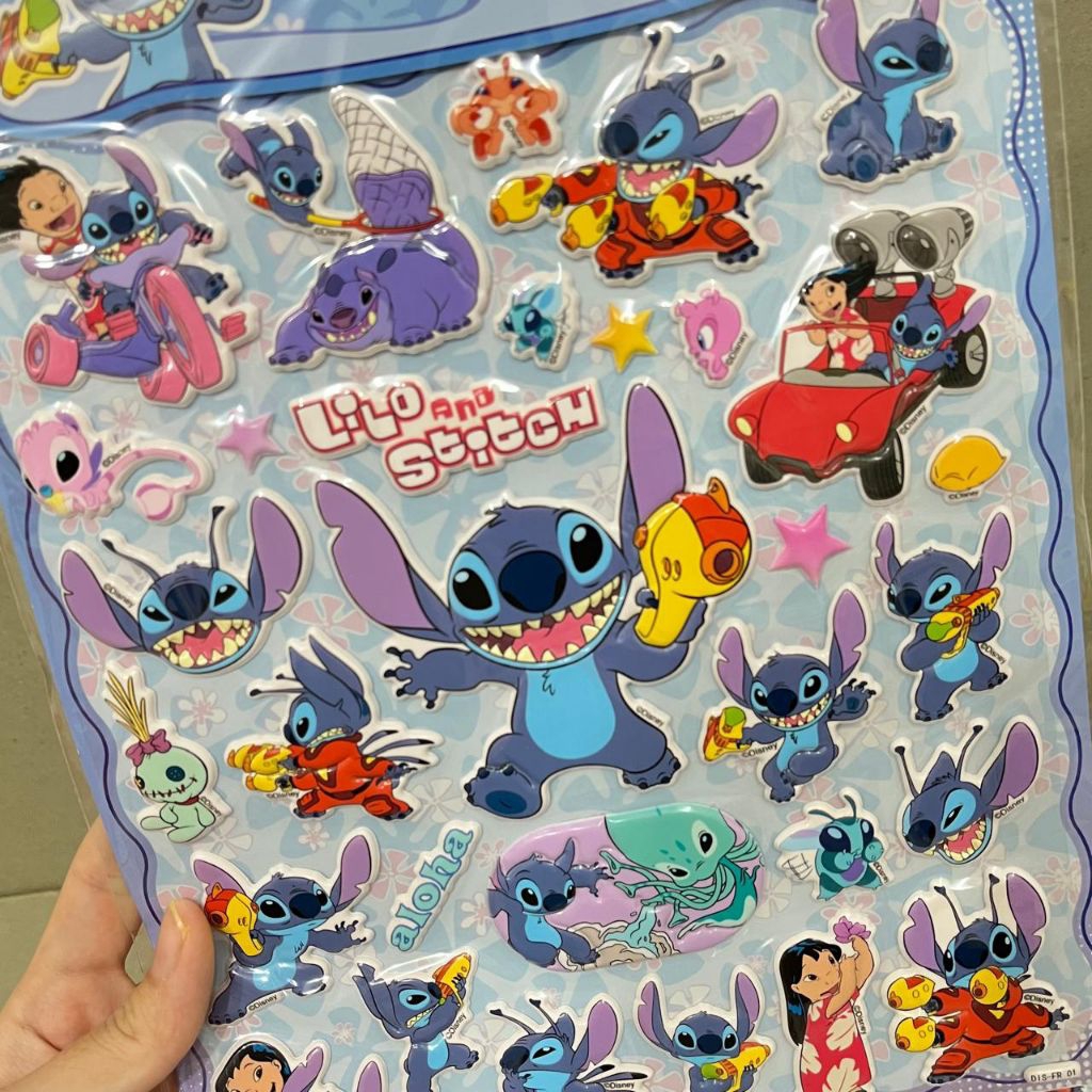

Stiker Timbul Lilo & Stitch