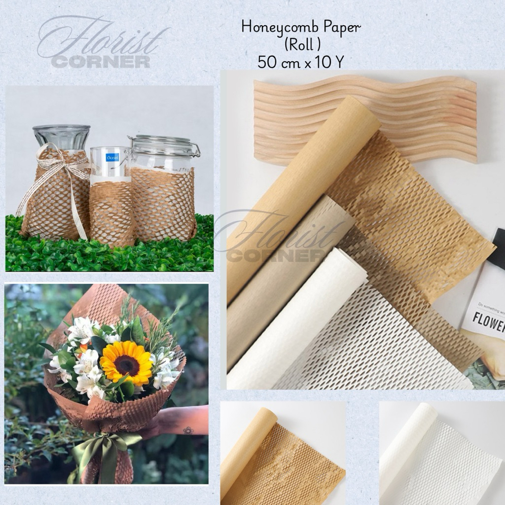

[ Per Roll ] Honeycomb Paper / Mesh Buket