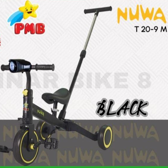 Push Bike Nuwa T20-9M PMB Tricycle With Music