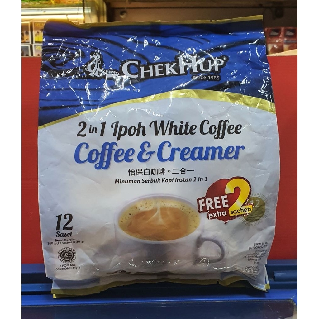 

Chek Hup Coffee & Creamer 2in1 Ipoh White Coffee 360gr