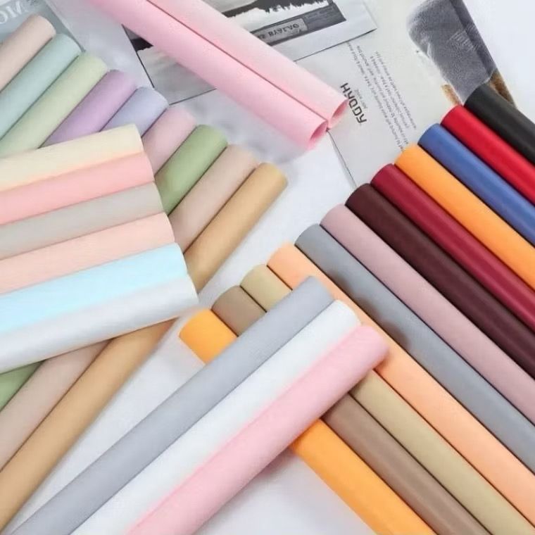 

CIGALLERY Flower Wrapping Korea Solid Paper Kertas Buket Satu Warna Cellophane Tidak Tembus Pandang Lembar Korea Solid Paper Kertas Buket Satu Warna Cellophane Tidak Tembus Pandang Hitam