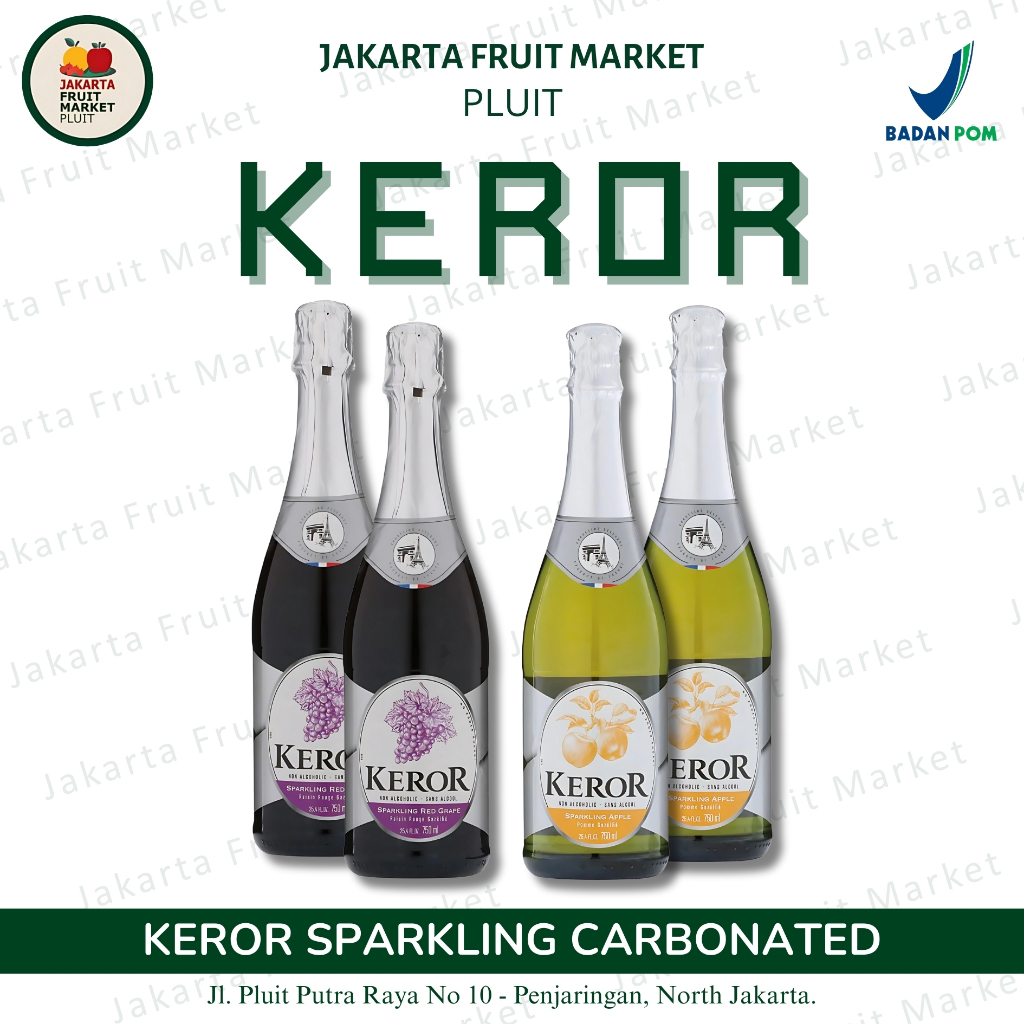 

KEROR Sparkling Carbonated - Minuman Buah Berkarbonasi Berkualitas