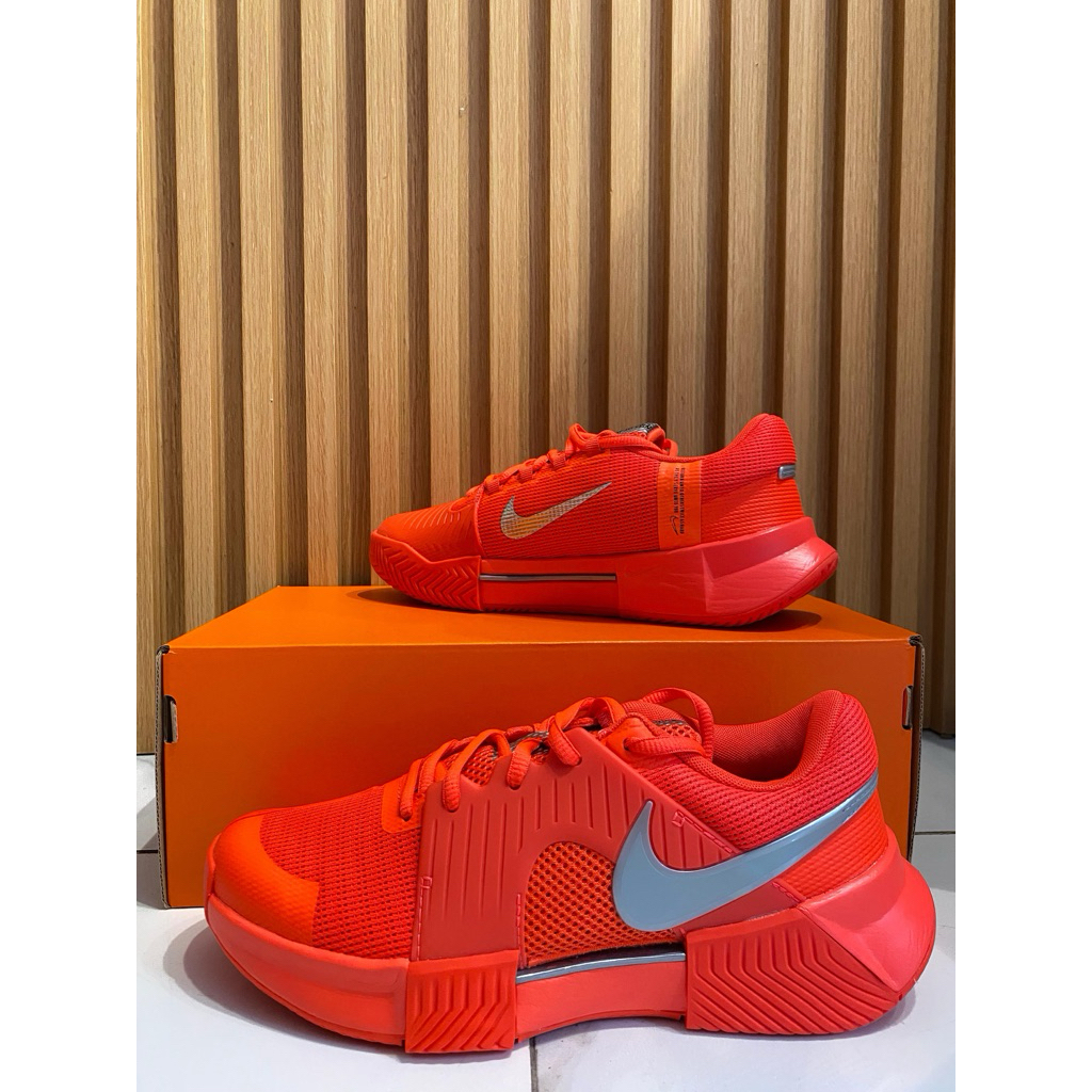 Nike Women Zoom GP Challenge 1 HC PRM F Bright Crimson / Mettalic Silver