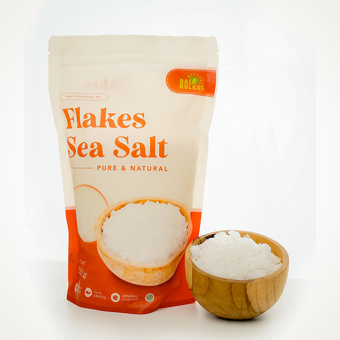 

Organic - Flakes Sea Salt 500gr