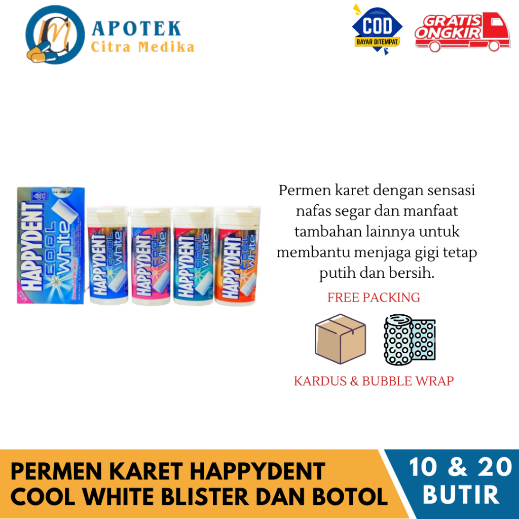 

PERMEN KARET - Menyegarkan Nafas, Tenggorokan dan Bau Mulut