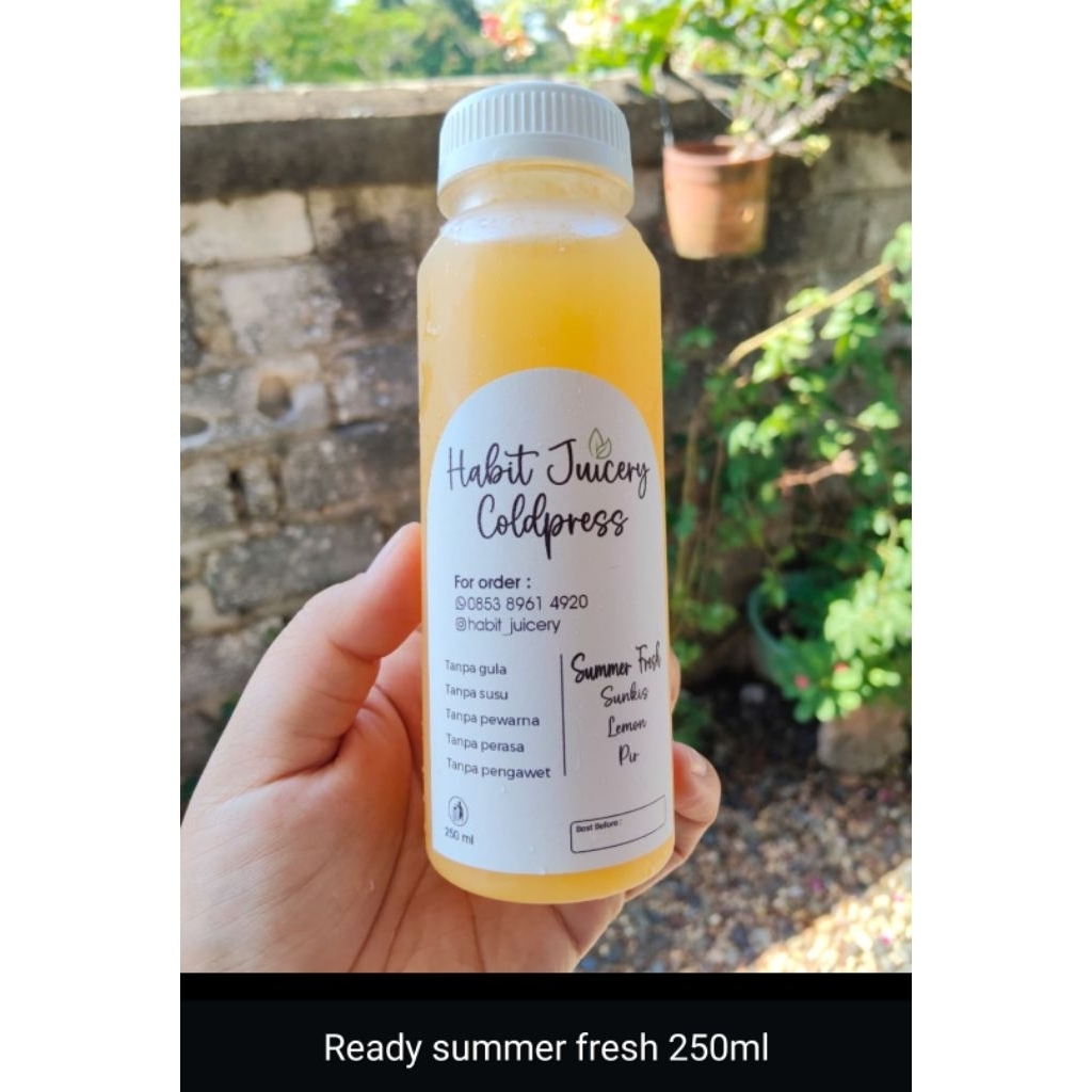 

Coldpress Jus Alami 250ml Varian Summer Fresh
