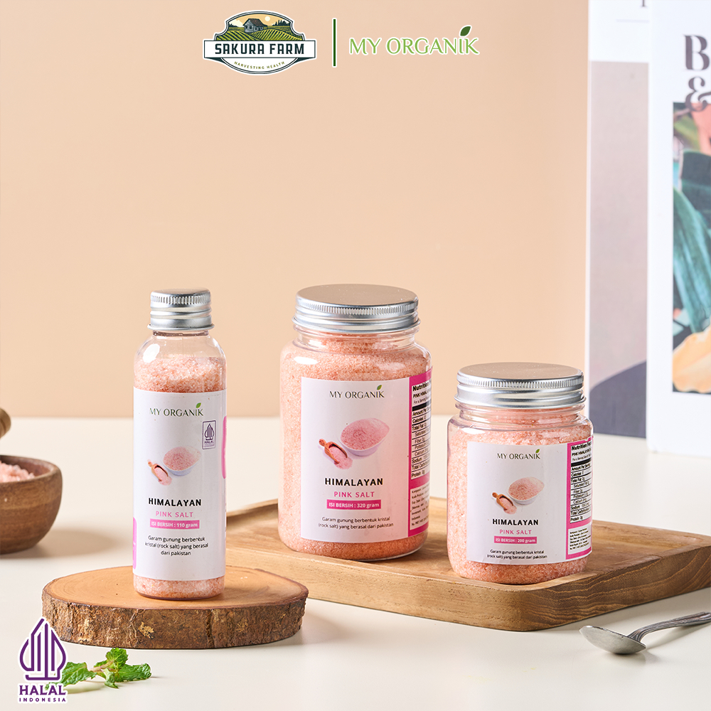 

My Organik Garam Himalaya Original Asli Organik Himalayan Pink Salt Premium Best Quality