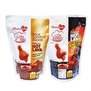 

Mamasuka Delisaos Hot Lava Saus Sambal Pedas 1 kg