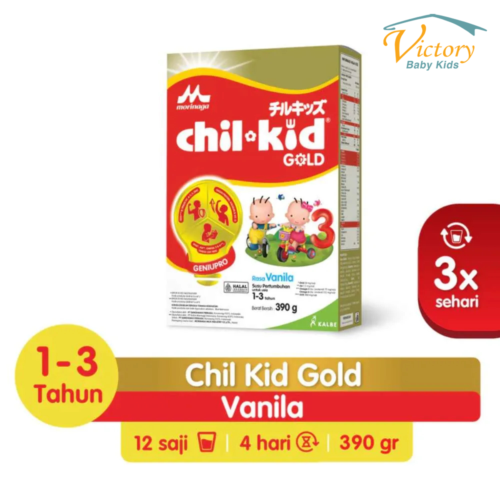 

Morinaga Chil Kid Gold Vanila Susu Formula 390 gr