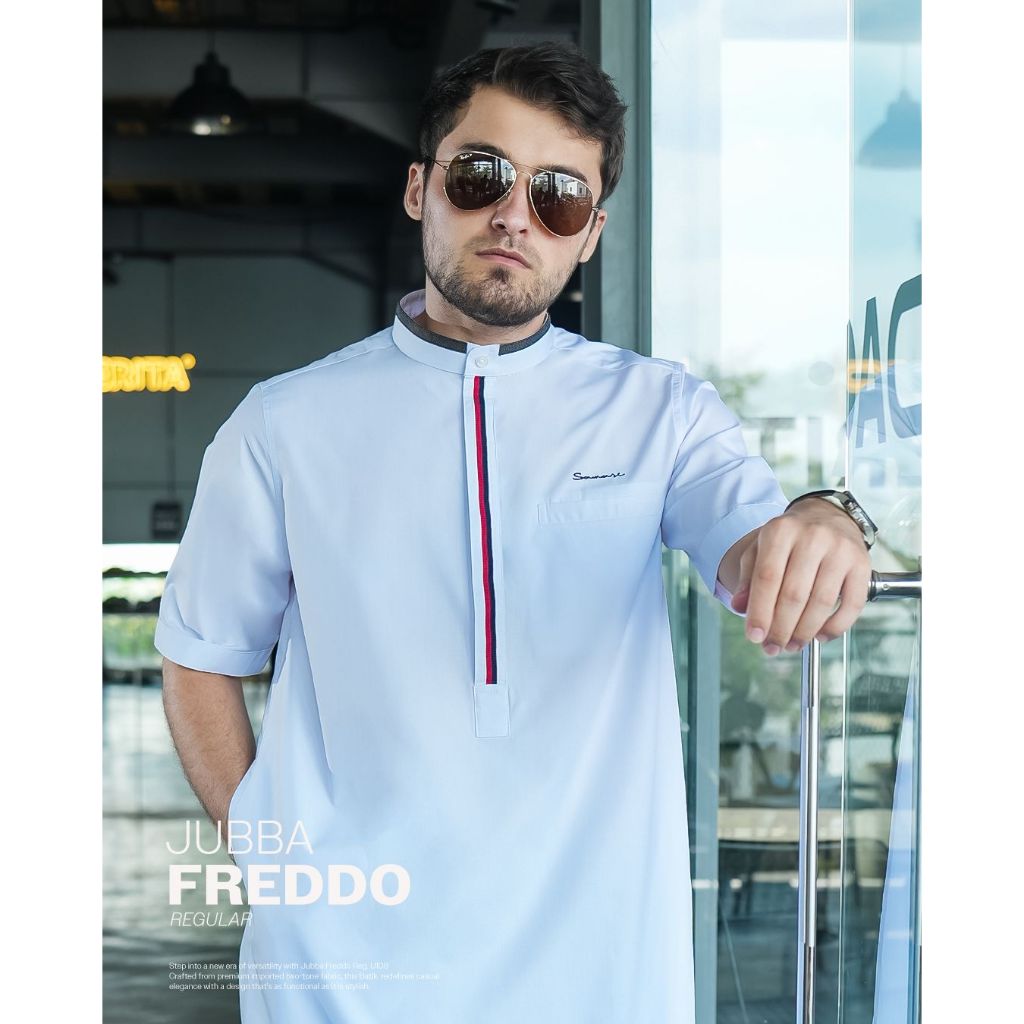 SAMASE Jubba Freddo U108 Jubah Pria Dewasa Lengan Pendek