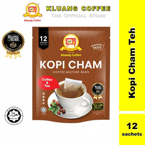

Kluang Coffee Cap Televisyen Kopi Cham (12 individual sachets x 1 pack)