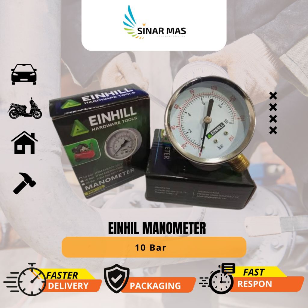 EINHILL MANOMETER 16KG EINHILL
