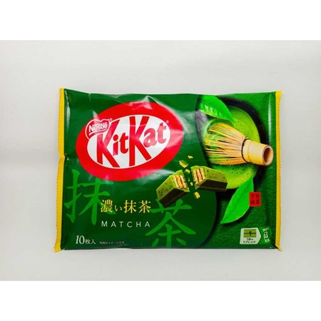 

Japanese KitKat Mini Otona No Amasa Strong Green Tea 12P