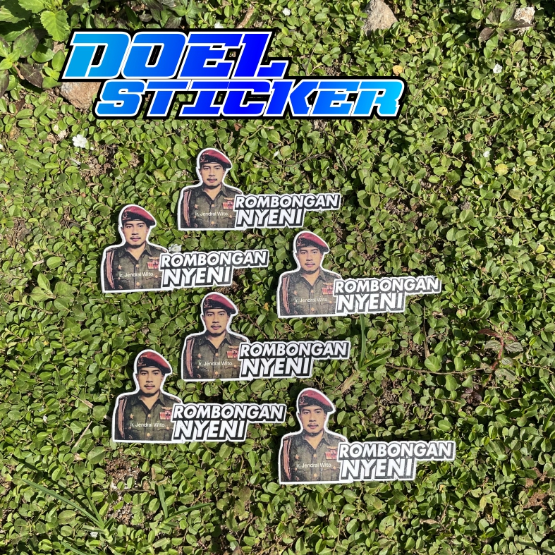 

Stiker Vinyl Jendral Wito Pahlawan Reproduksi Rombongan Nyeni terbaru dan terlaris Doel 02
