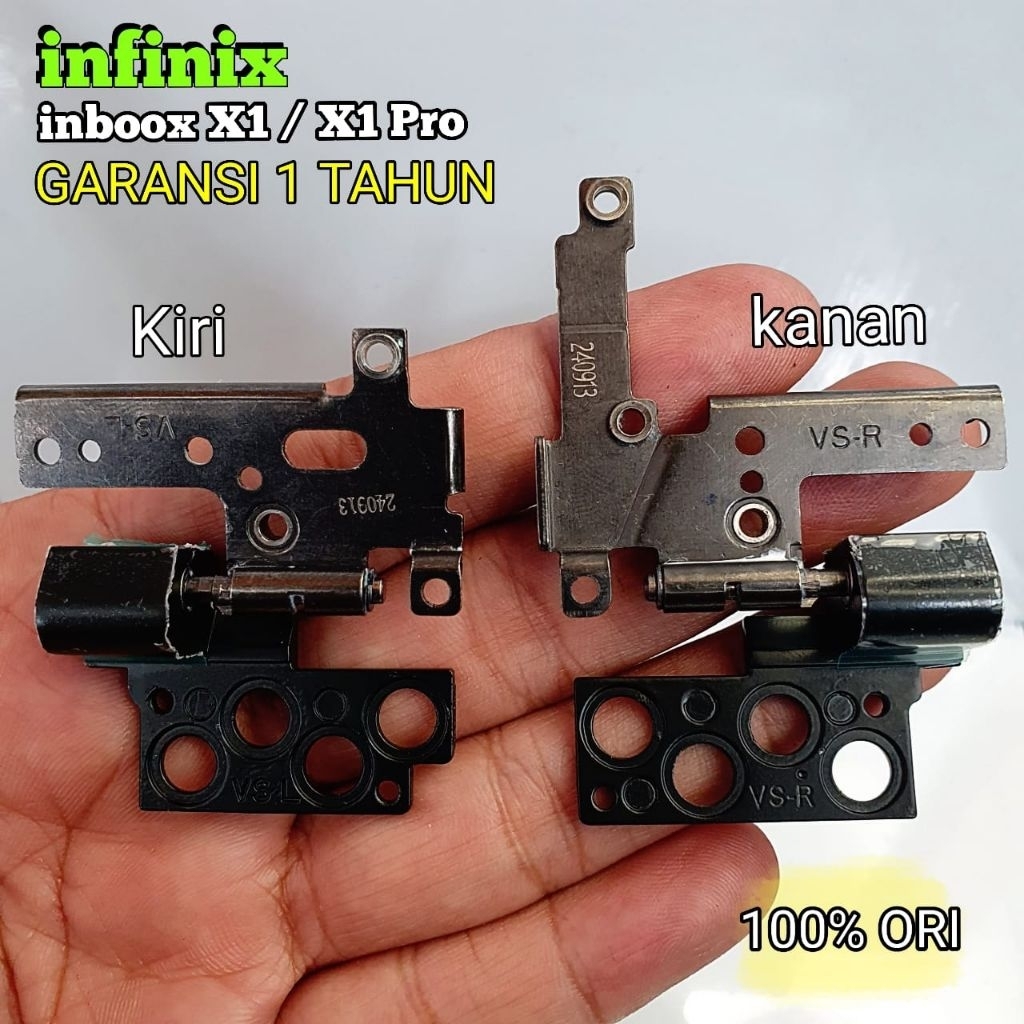 ( PROMO ) Engsel Kanan dan Kiri Laptop infinix inboox X1/X1 pro Original 100% Garansi 1 Tahun (Baru)
