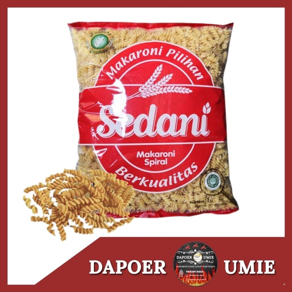 

Makaroni Spiral SEDANI 1 KG