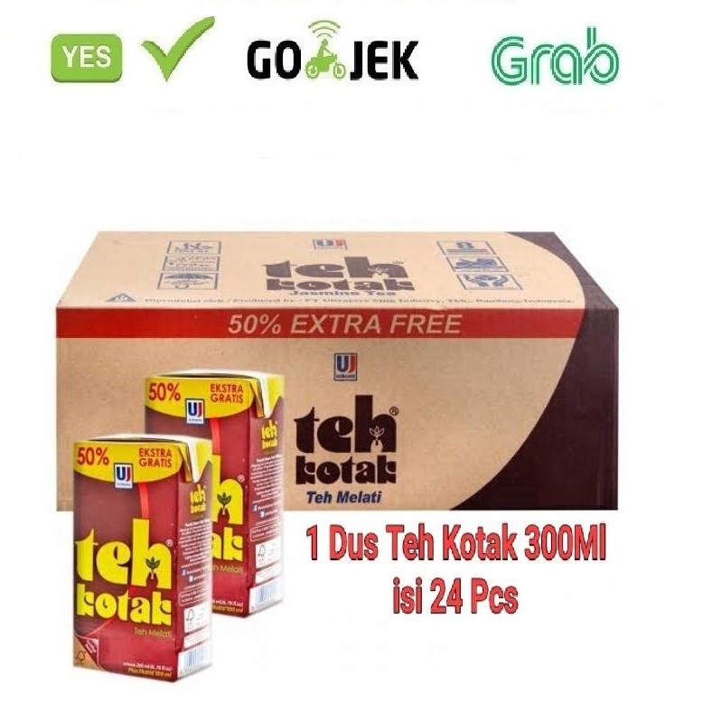 

TEH KOTAK 250 ML, 1 dus isi 24, minuman teh kemasan ultra jaya