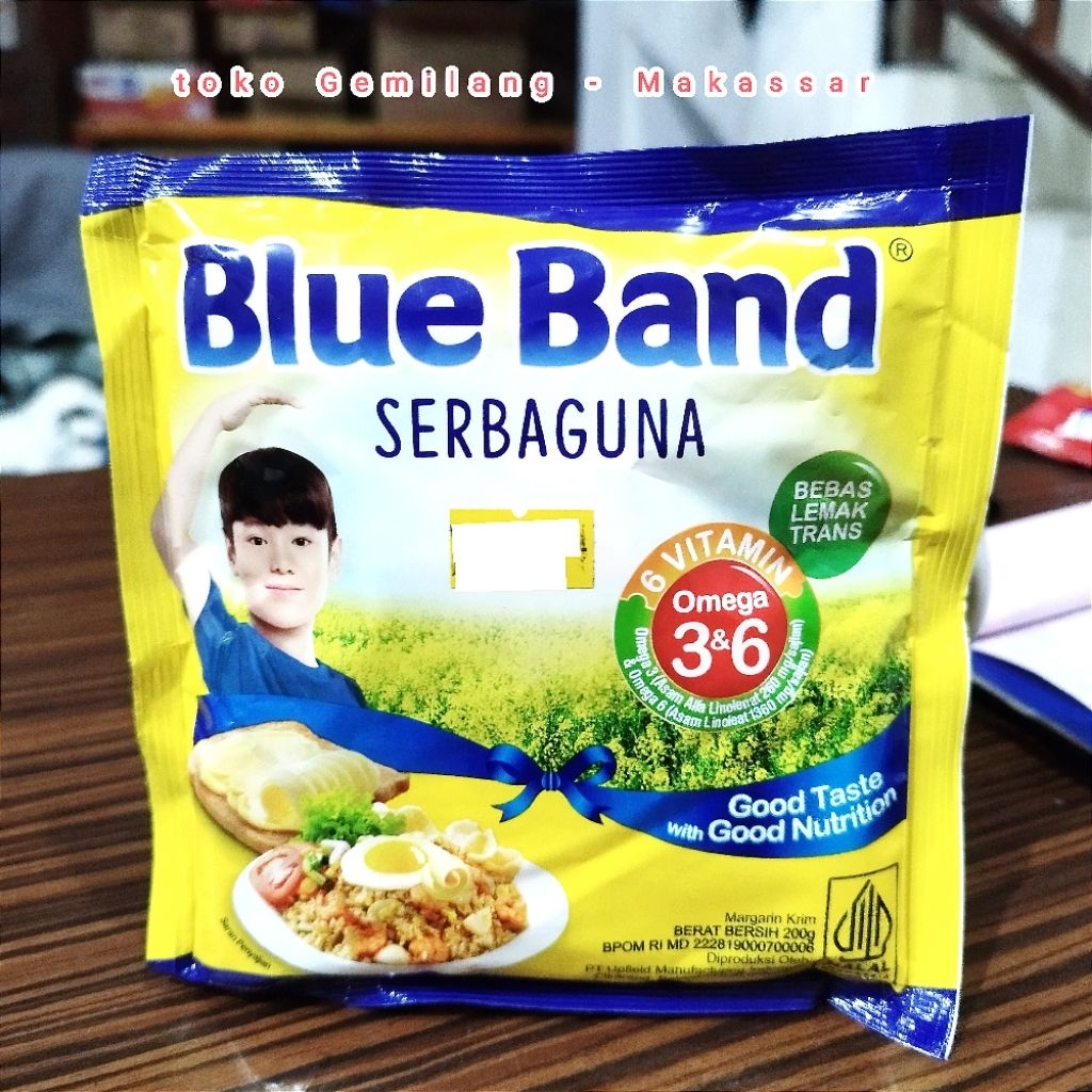 

Mentega Blue Band Serbaguna pouch 200 gr